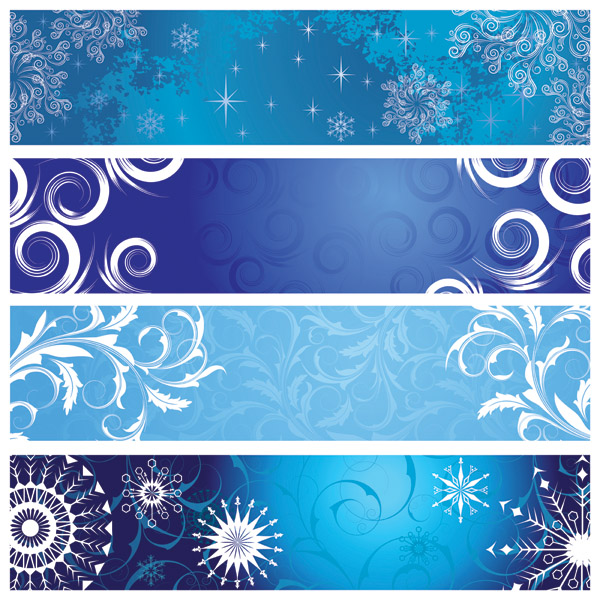free vector Classic pattern banner vector